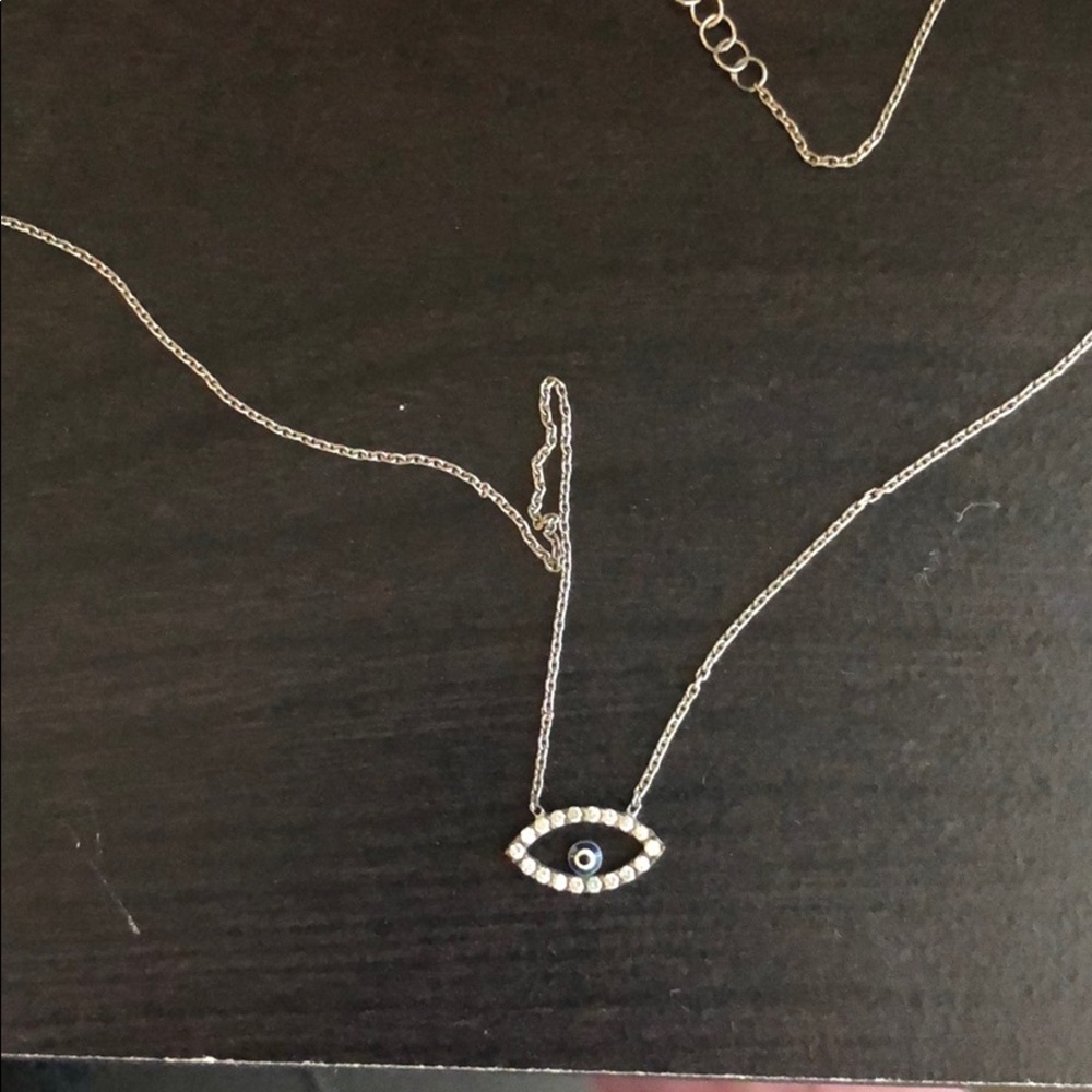 Evil eye necklace